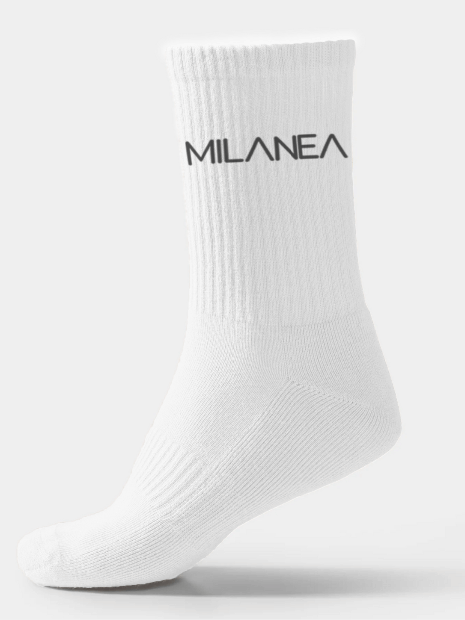 "Milanea Socken - Weiß" (2er Pack)