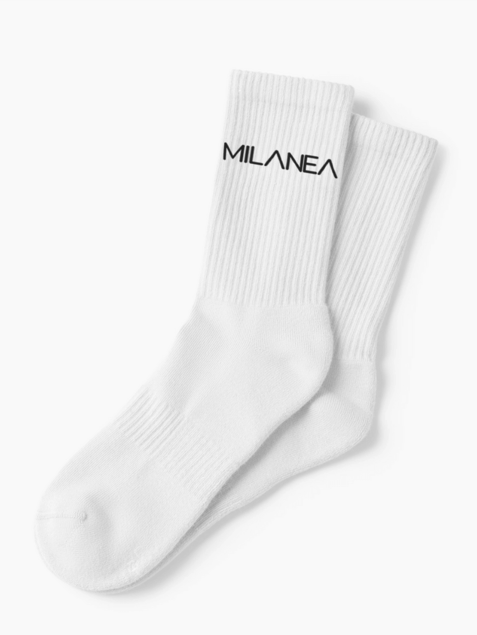 "Milanea Socken - Weiß" (2er Pack)