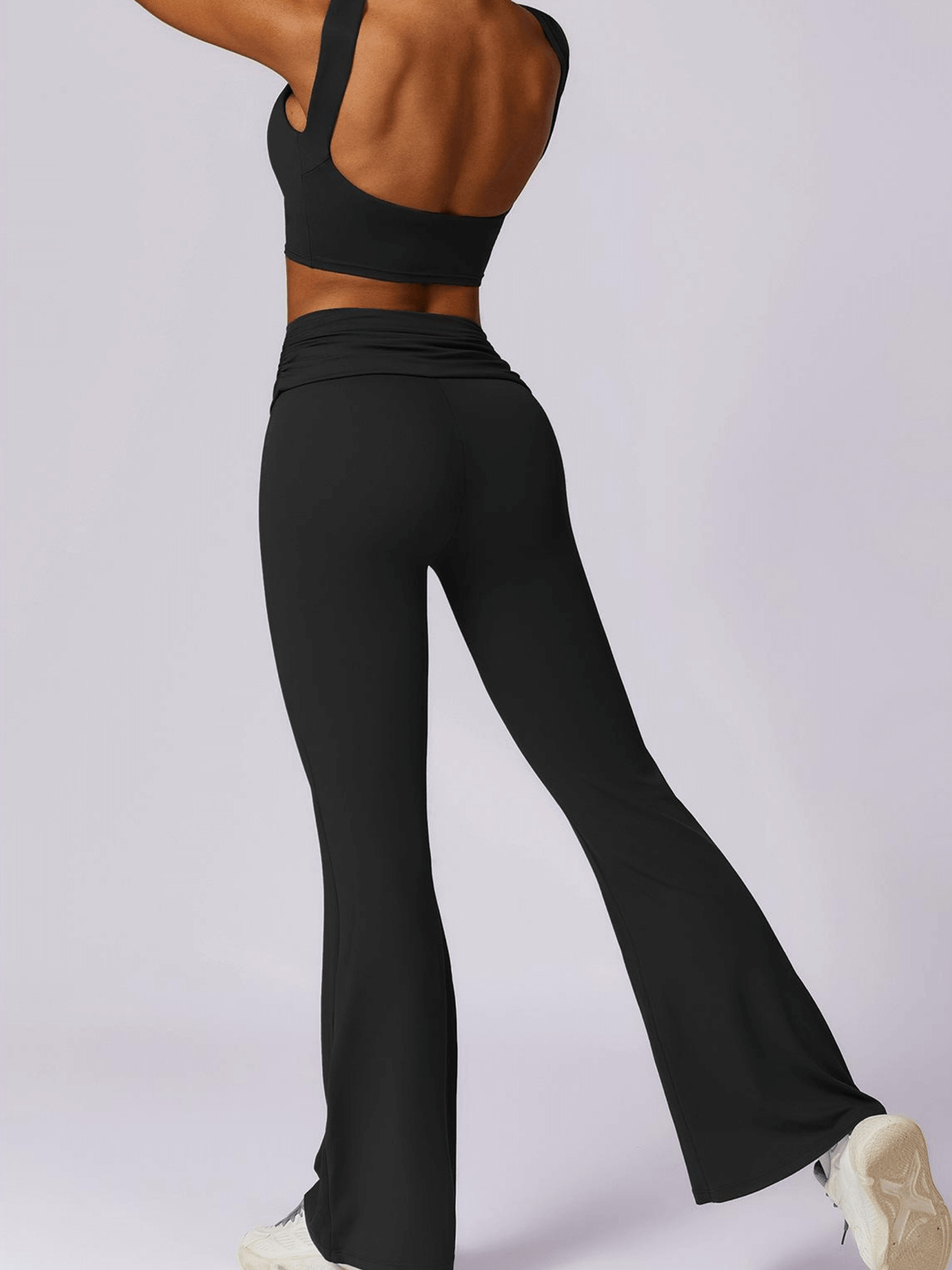 Classy Flared Legging Black
