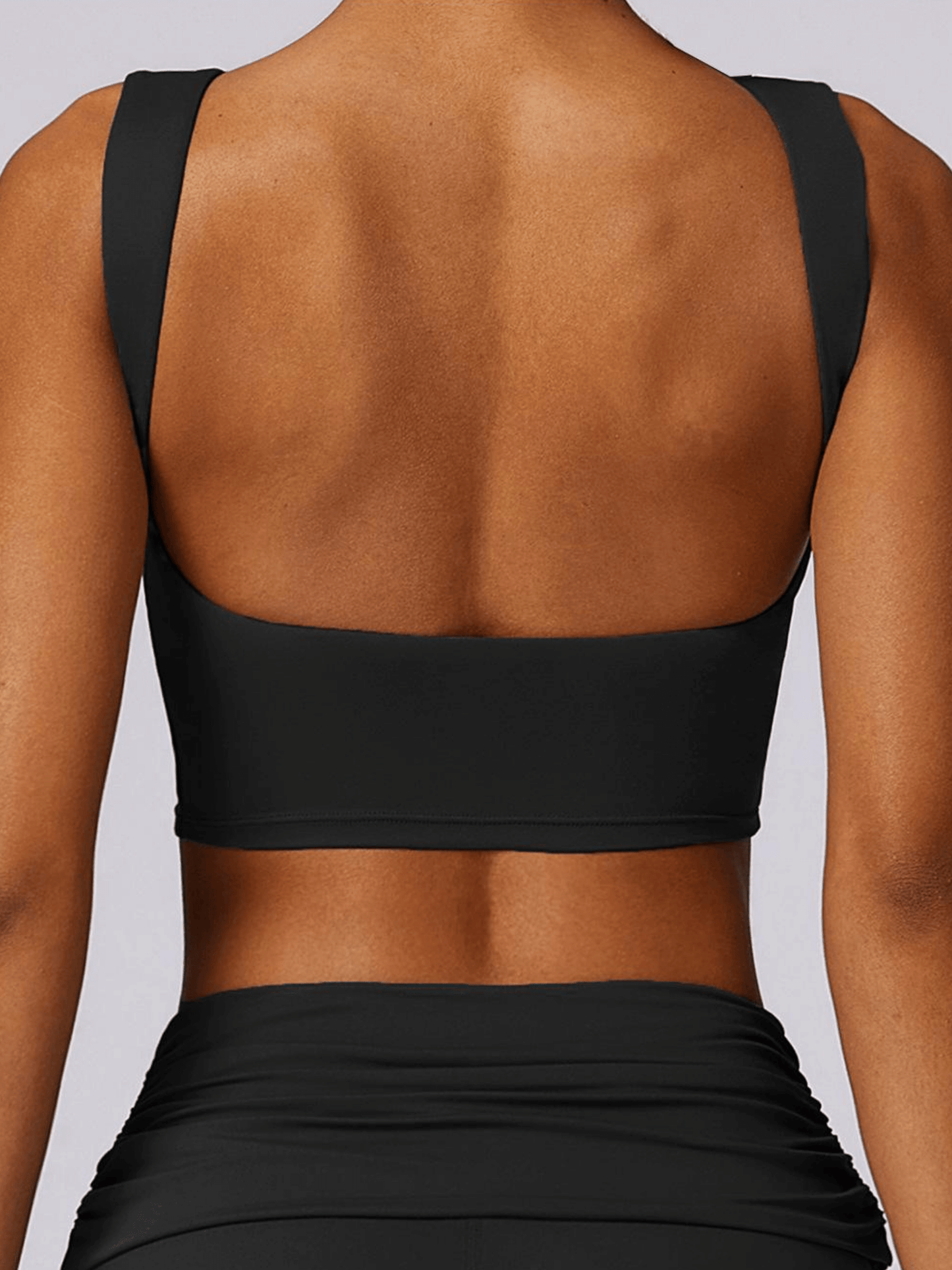 Classy Crop Top Black